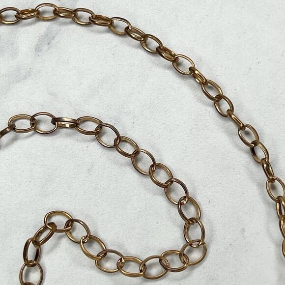 Gold Tone Woven Box Chain Link Belt Large/XL (L/XL) ✨ - Picture 5 of 11